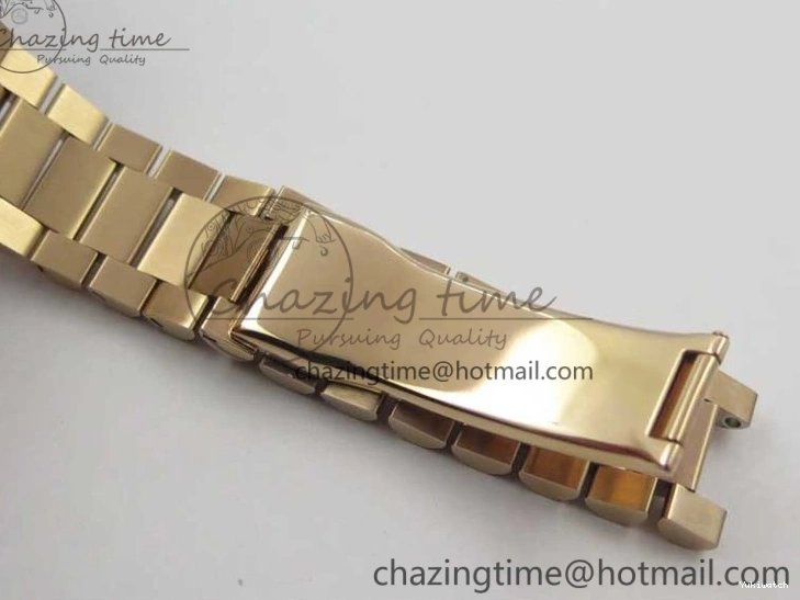 Day-Date Dial President RG on 128239 MOP Best Bp Edition Maker White Crystral Markers 36 Bracelet RG 0715